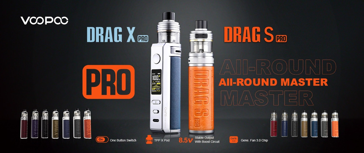 Drag X and Drag S Pro